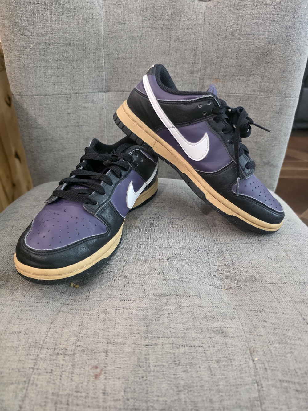 the Nike Dunk Low Next Nature "Dark Raisin" (style code DD1873-500)